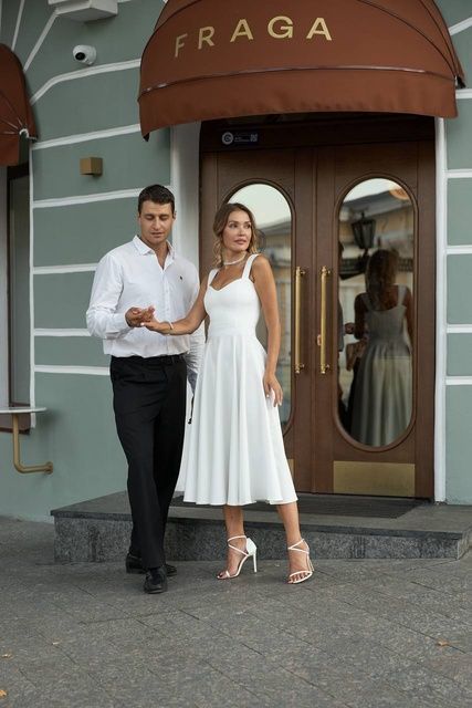Сукня Tiara біла N&deg;665 фото